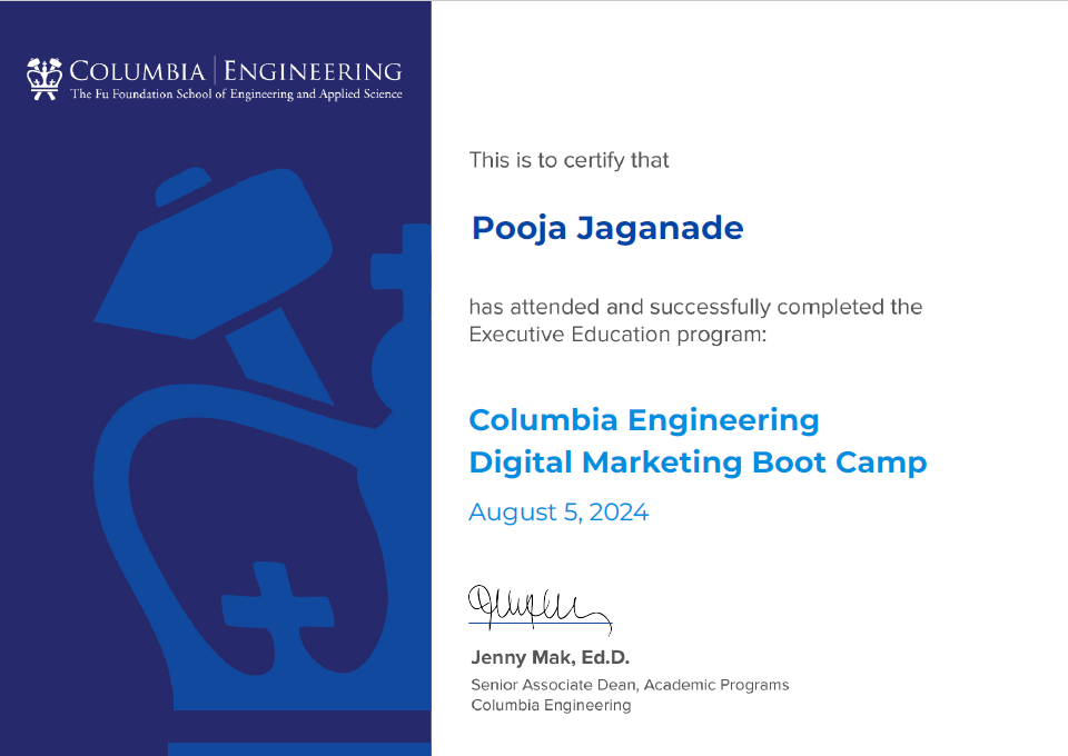 Digital Marketing Certificate